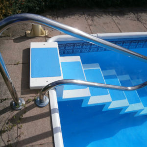Polyestertreppe Elegant 5-stufig