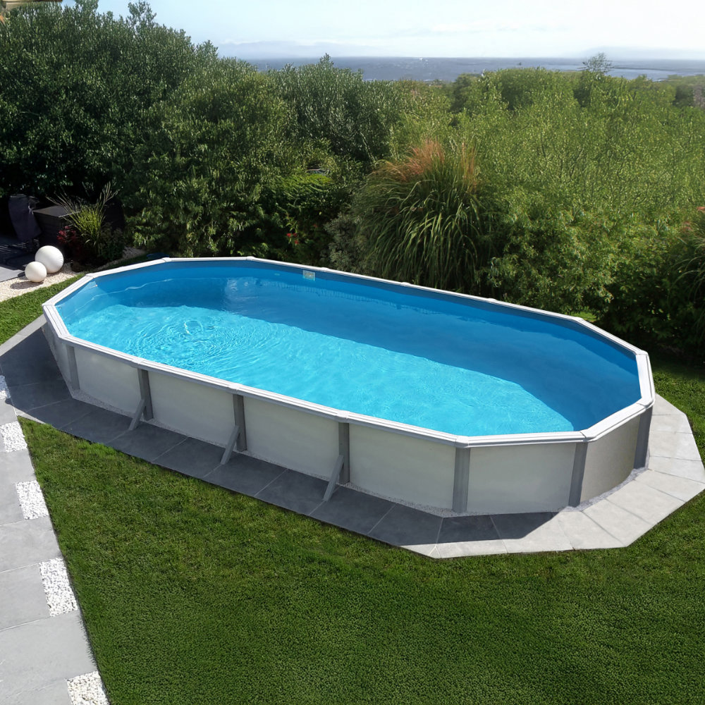 Cherrypool Set 7,2 x 3,6 x 1,32 m mit Skimmer und Vlies – Bild 2