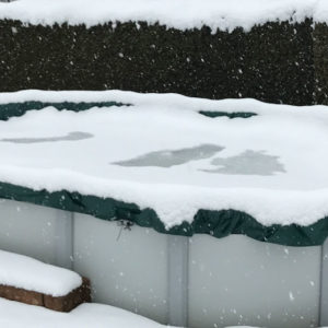 Winter-Abdeckung / Schutzhülle für Pool-Wärmepumpen