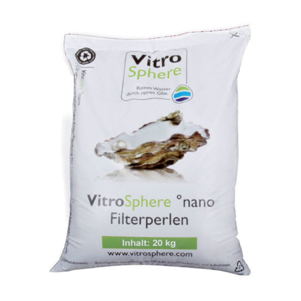 VitroSphere® nano Glas-Filterperlen 20 kg