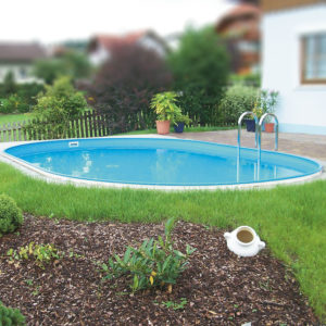Vision-Pro-Eco-Set 5,40 x 3,60 x 1,20 m mit Filter, Skimmer und Leiter