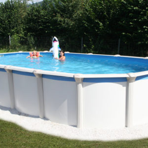 Century-Pool Set 5,4 x 3,6 x 1,32 m mit Filter und Skimmer