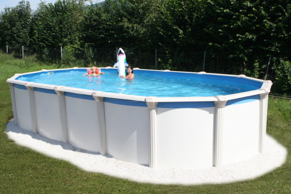 Century-Pool Set 7,2 x 3,6 x 1,32 m mit Filter und Skimmer