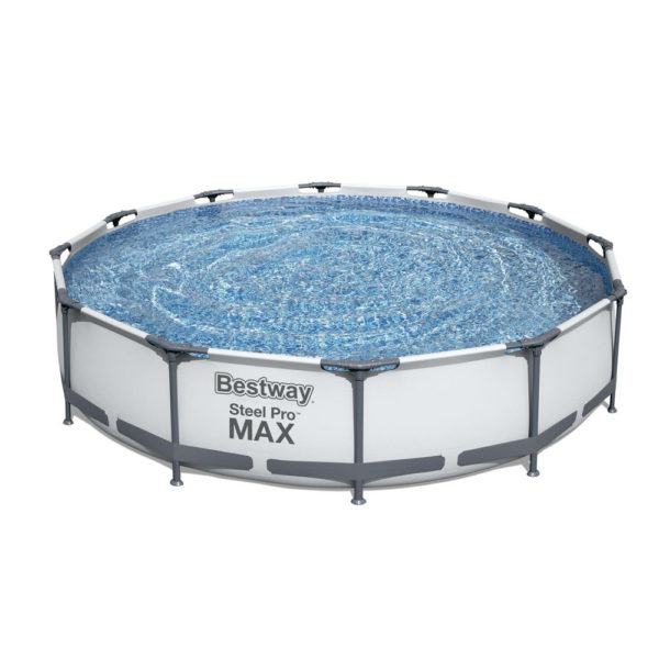 Framepool-Set Steel Pro MAX™ 3,66 x 0,76 m mit Filter
