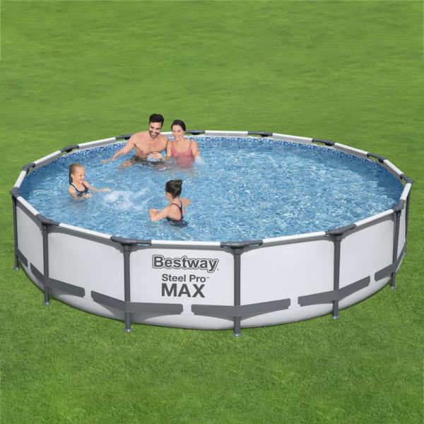 Framepool-Set Steel Pro MAX™ 4,27 x 0,84 m mit Filter – Bild 6