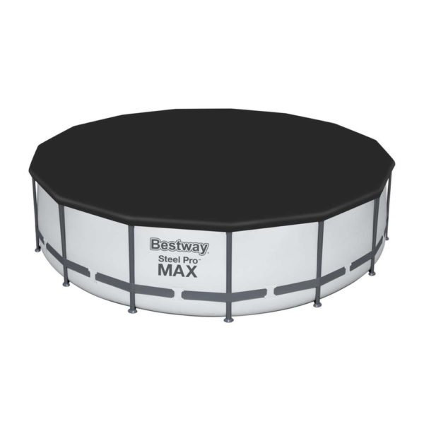 Framepool-Set Steel Pro MAX™ 4,57 x 1,22 m mit Filter, Leiter und Abdeckplane – Bild 5