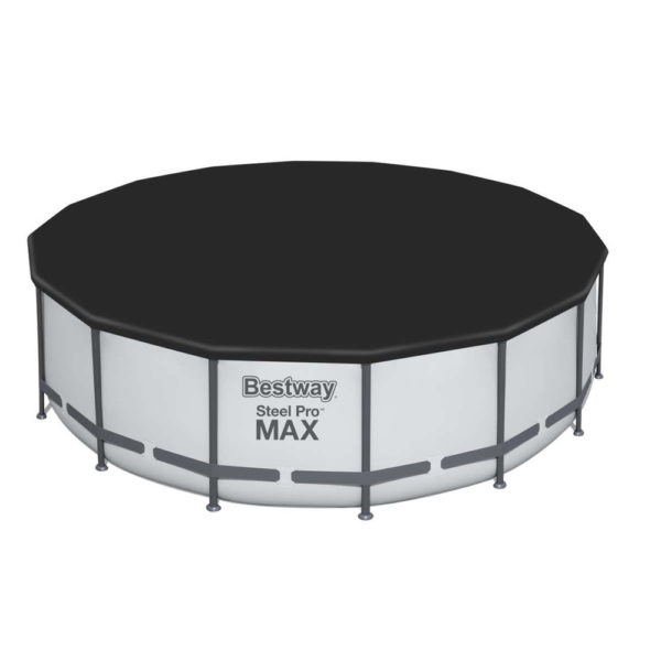 Framepool-Set Steel Pro MAX™ 4,88 x 1,22 m mit Filter, Leiter und Abdeckplane – Bild 5