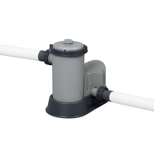 Framepool-Set Steel Pro MAX™ 4,88 x 1,22 m mit Filter, Leiter und Abdeckplane – Bild 2