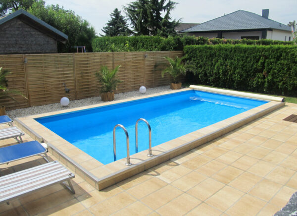 Poolbausatz Provence 10,0 x 5,0 x 1,50 m